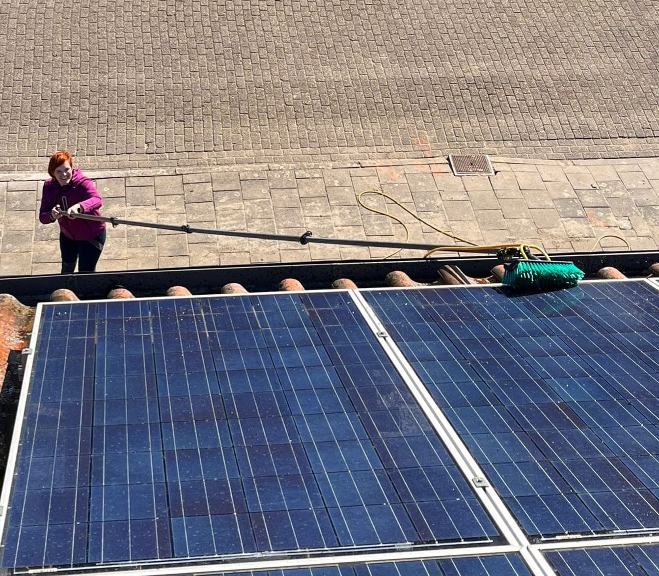 zonnepanelen reinigen